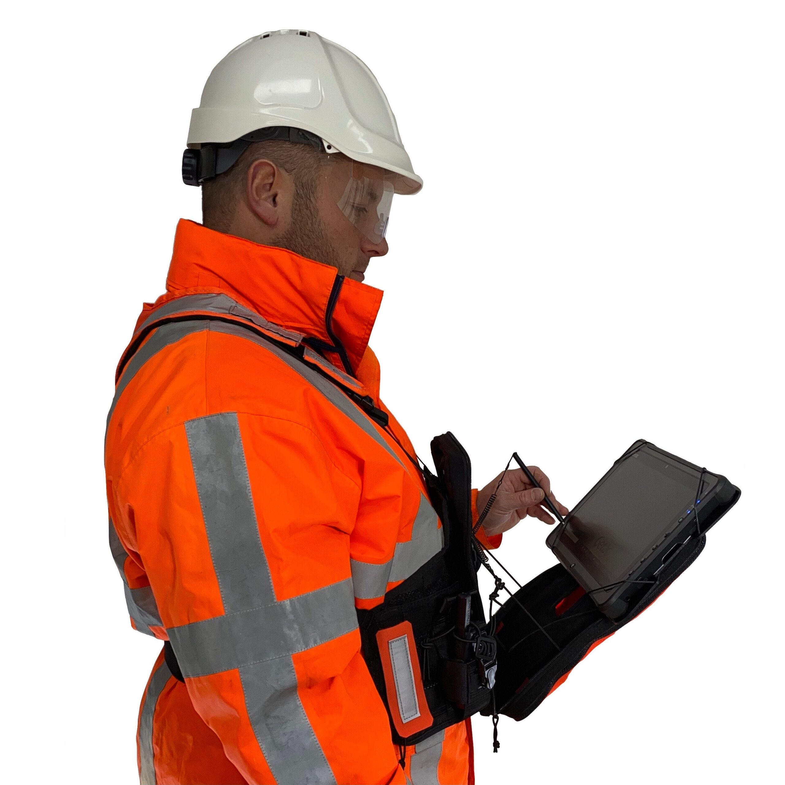 fitek gear high viz ruxton chest pack dell 7230 rugged tablet jpg – Fitek Gear Tragesystem